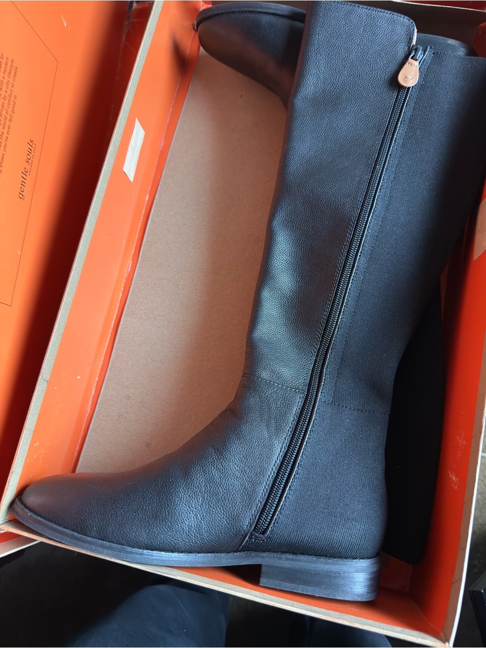 gentle souls Orange Shoe Box Lid